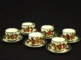 Vintage Boch La Louvière koffieservies - decor Argenteuil - België jaren ’70 – foto 2 – kavel bij De Kringwinkel, Antwerpen