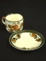 Vintage Boch La Louvière koffieservies - decor Argenteuil - België jaren ’70 – foto 4 – kavel bij De Kringwinkel, Antwerpen