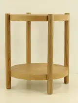 IKEA LISTERBY - Scandinavische design bijzettafel in eikenhout - Henrik Preutz – foto 2 – kavel bij De Kringwinkel, Antwerpen