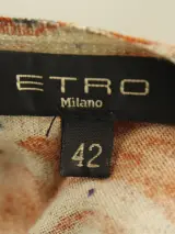 ETRO Milano - luxe fijn gebreide paisley trui - multicolor - maat 38 – foto 8 – kavel bij De Kringwinkel, Antwerpen