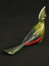 Feathers Gallery Knysna Lourie Nr. 1712/2000 + Pop-Art Giraf Hout – foto 3 – kavel bij De Kringwinkel, Antwerpen