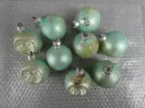 9 turquoise kerstballen – foto 2 – kavel bij De Kringwinkel, Diest