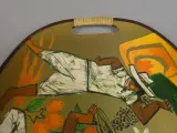 Vintage dienblad met koffiepluk-afbeelding – foto 4 – kavel bij De Kringwinkel, Diest