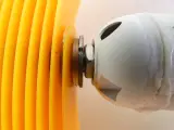 Retro Space Age 'Moon Lamp' – Oranje Design Klassieker – foto 22 – kavel bij De Kringwinkel, Heverlee