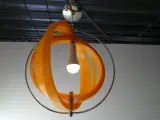 Retro Space Age 'Moon Lamp' – Oranje Design Klassieker – foto 6 – kavel bij De Kringwinkel, Heverlee