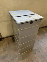 Aluminium veiligheidscontainer, Zarges, zilvergrijs, met scharnierdeksel | slot defect – kavel bij Onlineveilingmeester, Hoogeveen