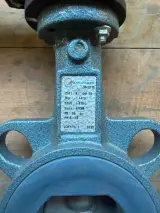 Industriële vlinderklep, FAF Armaturen, 2011-A DN50 PN16, blauwgrijs/zwart, 2016, EPDM | 08/2016 – foto 3 – kavel bij Onlineveilingmeester, Hoogeveen