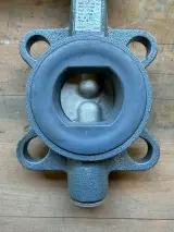 Industriële vlinderklep, FAF Armaturen, 2011-A DN50 PN16, blauwgrijs/zwart, 2016, EPDM | 08/2016 – foto 4 – kavel bij Onlineveilingmeester, Hoogeveen