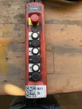 Bedieningspendel, Stahl, STH 1302-022, rood, 8 bedieningstoetsen – met kabel – foto 2 – kavel bij Onlineveilingmeester, Hoogeveen