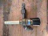 Gasdoorstroommeter, Optimator, Argon-Mix, messingkleur, dubbele flowmeter – gasfittingen – foto 5 – kavel bij Onlineveilingmeester, Hoogeveen