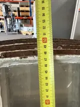 5x Gebogen stalraam, Zesruits boograam, wit, Breedte 63 cm – hoogte 43–49 cm – foto 5 – kavel bij Onlineveilingmeester, Hoogeveen