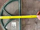 2x Halfronde stalramen, Historisch, groen/roest, 37,5 x 20 cm – foto 3 – kavel bij Onlineveilingmeester, Hoogeveen