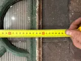 Halfrond stalraam, Historisch, groen/roest, 40 cm hoog – foto 2 – kavel bij Onlineveilingmeester, Hoogeveen