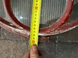 Rond rozet-stalraam, Historisch, Roodbruin, diameter 47,5 cm – foto 3 – kavel bij Onlineveilingmeester, Hoogeveen