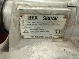 Elektrische pijpdraadsnijmachine, REX, S80AV, grijs/rood, met voetpedaal en draadsnijkoppen – foto 3 – kavel bij Onlineveilingmeester, Hoogeveen