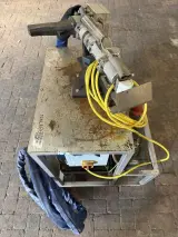 Kunststof handlasextruder, Wegener, Real 10R, blauw/grijs, 2013, extrusie lasapparaat met unit en slangen – foto 3 – kavel bij Onlineveilingmeester, Hoogeveen