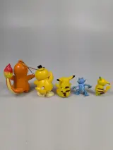 Set van 5 Pokémon figuurtjes en 3 stickers – foto 3 – kavel bij De Kringwinkel, Sint-Niklaas