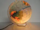 Vintage Deense wereldbol-tafellamp - Space Age-stijl – foto 2 – kavel bij De Kringwinkel, Heverlee