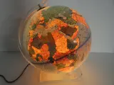 Vintage Deense wereldbol-tafellamp - Space Age-stijl – foto 4 – kavel bij De Kringwinkel, Heverlee