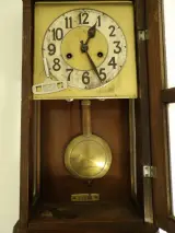 Antieke regulateur wandklok (jaren '20/'30) – foto 3 – kavel bij De Kringwinkel, Leopoldsburg
