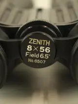 Zenith 8x56 verrekijker met originele draagkoker – Field 6,5° – No. 6507 – foto 4 – kavel bij De Kringwinkel, Antwerpen