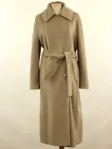 MaxMara - luxueuze lange wintermantel – 90% wol & 10% kasjmier – camelbeige – foto 3 – kavel bij De Kringwinkel, Antwerpen