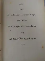 Oud boek Stichtende Verhalen uit den Geuzentijd, 1909 – foto 6 – kavel bij De Kringwinkel, Diest
