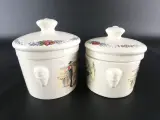 7 Vintage Aardewerken Terrines / Foie Gras Potten – Sarreguemines (Frankrijk) – foto 11 – kavel bij De Kringwinkel, Heverlee