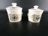 7 Vintage Aardewerken Terrines / Foie Gras Potten – Sarreguemines (Frankrijk) – foto 4 – kavel bij De Kringwinkel, Heverlee