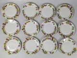 Art Deco Porselein Limoges Madesclaire Pillivuyt Paradijsvogel servies – foto 7 – kavel bij De Kringwinkel, Sint-Niklaas