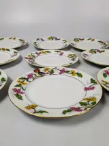 Art Deco Porselein Limoges Madesclaire Pillivuyt Paradijsvogel servies – foto 8 – kavel bij De Kringwinkel, Sint-Niklaas