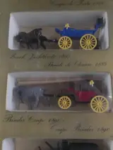 Set miniatuur postkoetsen 1800 in doos – foto 5 – kavel bij De Kringwinkel, Heverlee