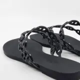 Paar slippers, maat 37, Hermès, S2124 – foto 7 – kavel bij Domeinen Roerende Zaken, Groningen