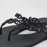 Paar slippers, maat 36, Hermès, S2924 – foto 4 – kavel bij Domeinen Roerende Zaken, Groningen