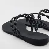 Paar slippers, maat 36, Hermès, S2924 – foto 7 – kavel bij Domeinen Roerende Zaken, Groningen