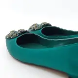 Paar instappers, maat 37, Manolo Blahnik – foto 7 – kavel bij Domeinen Roerende Zaken, Groningen