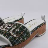 Paar slippers, maat 37, Chanel – foto 4 – kavel bij Domeinen Roerende Zaken, Groningen