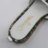 Paar slippers, maat 37, Chanel – foto 8 – kavel bij Domeinen Roerende Zaken, Groningen