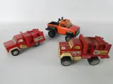 Set vintage Tonka speelgoed vrachtwagens en voertuigen – foto 11 – kavel bij De Kringwinkel, Heverlee