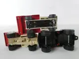 Set vintage Tonka speelgoed vrachtwagens en voertuigen – foto 13 – kavel bij De Kringwinkel, Heverlee