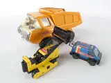 Set vintage Tonka speelgoed vrachtwagens en voertuigen – foto 19 – kavel bij De Kringwinkel, Heverlee
