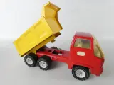 Set vintage Tonka speelgoed vrachtwagens en voertuigen – foto 8 – kavel bij De Kringwinkel, Heverlee