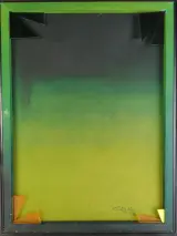 Abstract schilderij Chris De Nys (1949) – Zonder titel (1978) – foto 2 – kavel bij De Kringwinkel, Heverlee