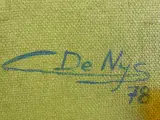 Abstract schilderij Chris De Nys (1949) – Zonder titel (1978) – foto 6 – kavel bij De Kringwinkel, Heverlee