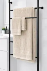 Ca. 14x Handdoekenset 3-delig, Lux-Towels, 3-delig 600gsm, beige – foto 3 – kavel bij Onlineveilingmeester, Etten-Leur