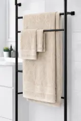 Ca. 28x Handdoekenset 3-delig, Lux-Towels, 3-delig 600gsm, beige – foto 3 – kavel bij Onlineveilingmeester, Etten-Leur