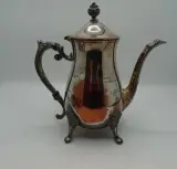 Zilver plated koffiestel – foto 4 – kavel bij De Kringwinkel, Oostende