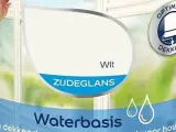 3x Flexa strak in de lak acryl zijdeglans 1 liter, Flexa, wit – foto 2 – kavel bij Onlineveilingmeester