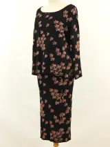 Essentiel Antwerp - feestelijk ensemble met metallic bloemenprint – foto 4 – kavel bij De Kringwinkel, Antwerpen