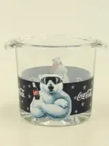Vintage Coca-Cola set – 7 glazen, ijsemmer/koeler & 12-delig bestek met flesvormige handgrepen – foto 4 – kavel bij De Kringwinkel, Antwerpen